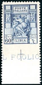1926 - 60 cent. Sibilla Libica, dent. 11, ... 