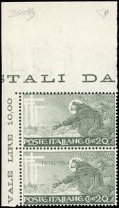 1926 - 20 cent. San Francesco, coppia ... 