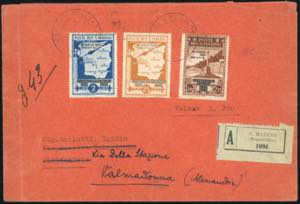 1944 - 2,75 lire, 25 cent., 2 lire Caduta ... 
