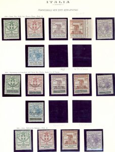 REGNO DITALIA PARASTALI 1924 - ... 