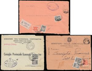 REPUBBLICA SOCIALE ITALIANA 1944 - 10 cent. ... 
