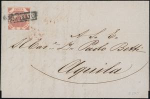 1859 - 2 grana carminio, III tavola (7d), ... 