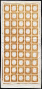 1861 - 10 cent. bruno rossastro (14Cn), ... 