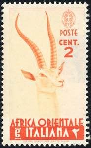 1938 - 2 cent. Soggetti vari, stampa ... 