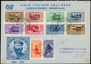 SCARPANTO 1932 - Garibaldi, serie completa ... 