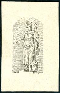 1918 - Pro combattenti, prova in nero del ... 