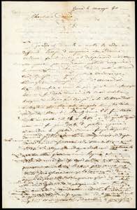 1860 - Lettera di quattro facciate scritta a ... 