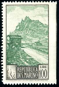 1949 - 100 lire Paesaggi (354), non ... 