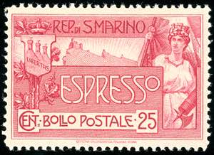 1907 - 25 cent. Allegoria e veduta (1), ... 