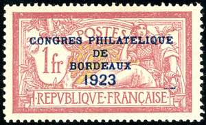 FRANCIA 1923 - 1 + 2 fr. Bordeaux, ... 