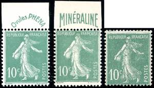 FRANCIA 1924 - 10 cent. Seminatrice, serie ... 
