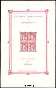 FRANCIA FOGLIETTI 1925 - 5 fr. Esposizione ... 