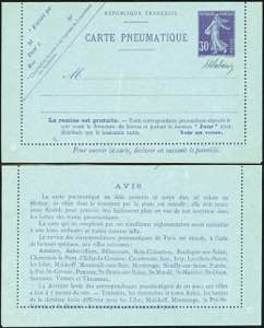 FRANCIA INTERI POSTALI 1903 - 30 cent. ... 