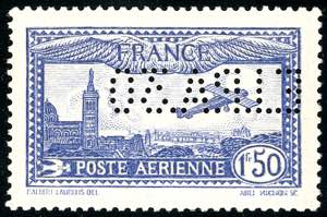 FRANCIA POSTA AEREA 1930 - 1,50 fr. ... 