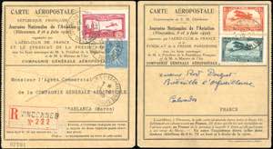 FRANCIA POSTA AEREA 1930 - Carta aeropostale ... 