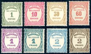 FRANCIA SEGNATASSE 1927/31 - Recouvrements, ... 