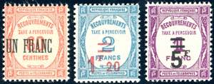 FRANCIA SEGNATASSE 1929/31 - Soprastampati, ... 