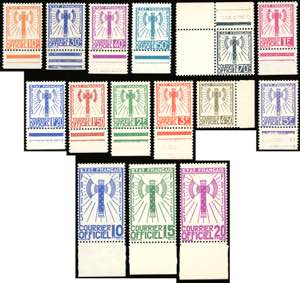 FRANCIA SERVIZIO 1943 - Ascia dei Franchi, ... 