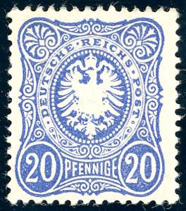 GERMANIA REICH 1875 - 20 p. Aquila (33), ... 