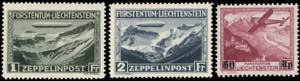 LIECHTENSTEIN POSTA AEREA 1931/35 - Zeppelin ... 