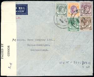 BRITISH COLONIES - MALAYA 1939 - Giorgio VI, ... 