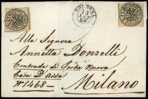 STATO PONTIFICIO 1852/1867 - ... 