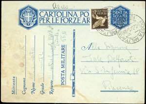 REGNO DITALIA POSTA MILITARE ... 