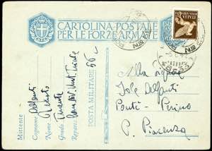 REGNO DITALIA POSTA MILITARE ... 