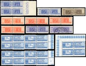REPUBBLICA ITALIANA PACCHI POSTALI 1946/57 - ... 