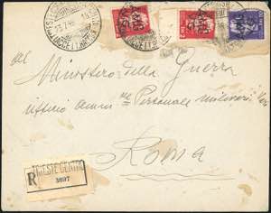 TRIESTE AMG-VG 1946 - Sette buste ... 