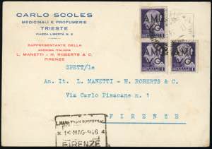 TRIESTE AMG-VG 1946 - Sette buste ... 