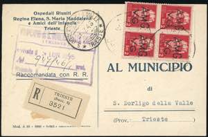 TRIESTE AMG-VG 1946 - Sette buste ... 