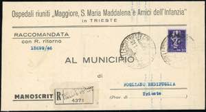 TRIESTE AMG-VG 1946 - Sette buste ... 