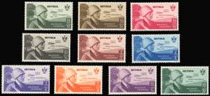 COLONIE ITALIANE POSTA AEREA 1934 ... 