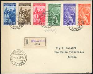 VATICANO 1934/1935 - Due buste ... 