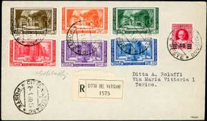 VATICANO 1934/1935 - Due buste ... 