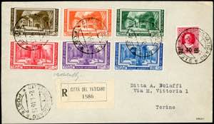 VATICANO 1934/1935 - Due buste ... 