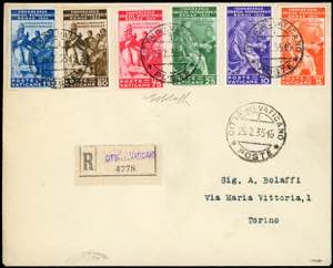 VATICANO 1934/1935 - Due buste raccomandate ... 