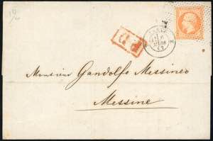 FRANCIA 1862/1870 - Cinque ... 