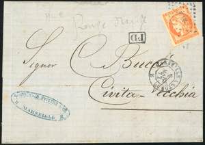 FRANCIA 1862/1870 - Cinque ... 