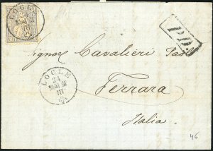 SVIZZERA 1863/1881 - Diciotto ... 