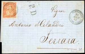 SVIZZERA 1863/1881 - Diciotto ... 