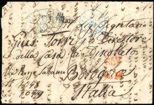 1841 - Tre lettere prefilateliche ... 