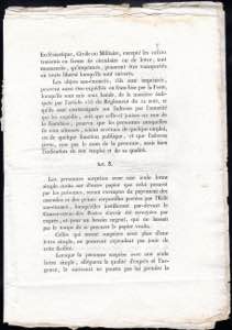 1818 - Manifesto camerale del ... 