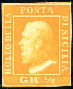1859 - 1/2 grano arancio, II tavola (2), ... 