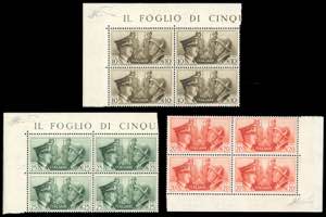 1941 - Fratellanza dArmi, non emessi ... 