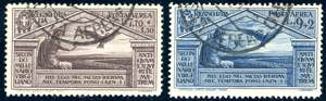 1930 - 7,70 + 1,30 lire, 9 + 2 lire Virgilio ... 