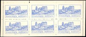 1943 - Franchigia, azzurro oltremare, ... 