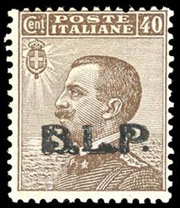 1923 - 40 cent. bruno Michetti, soprastampa ... 