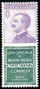 1924 - 50 cent. Tagliacozzo (17) ottima ... 